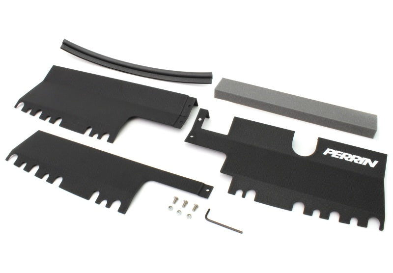 Perrin Performance PSP-ENG-512BK PERRIN 15-21 Subaru WRX/STI Radiator Shroud (With/Without OEM Intake Scoop) - Black
