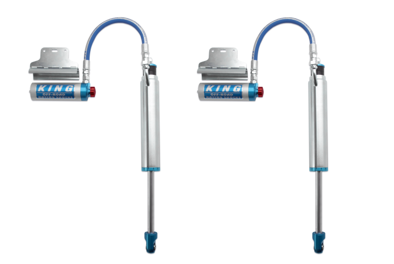 King Shocks 25001-121A 2005+ Toyota Tacoma (6 Lug) Rear 2.5 Dia Remote Reservoir Shock w/Adjuster (Pair)