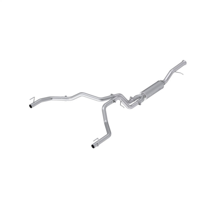 MBRP S5007304 21-25 Cadillac Escalade 6.2L (Excl V-Series) T304 2.5in Dual Split Rear 3in Cat Back Exhaust