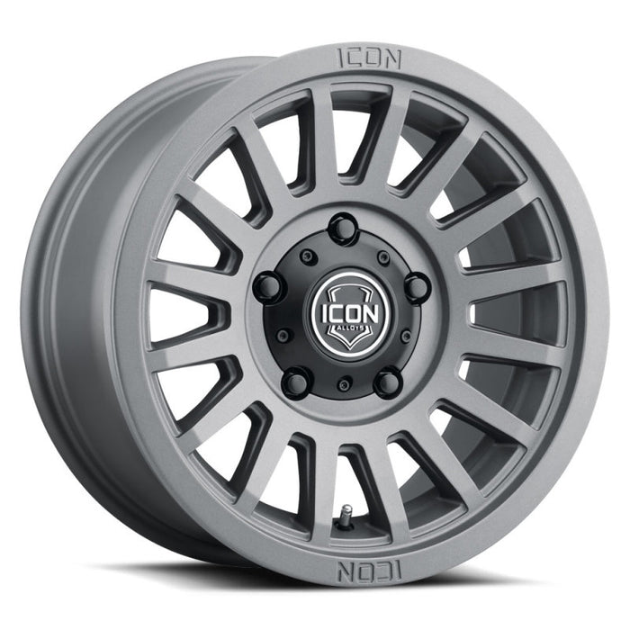 ICON 3617858347CH Recon SLX 17x8.5 6x5.5 BP 0mm Offset 4.75in BS 106.1mm Bore Charcoal Wheel