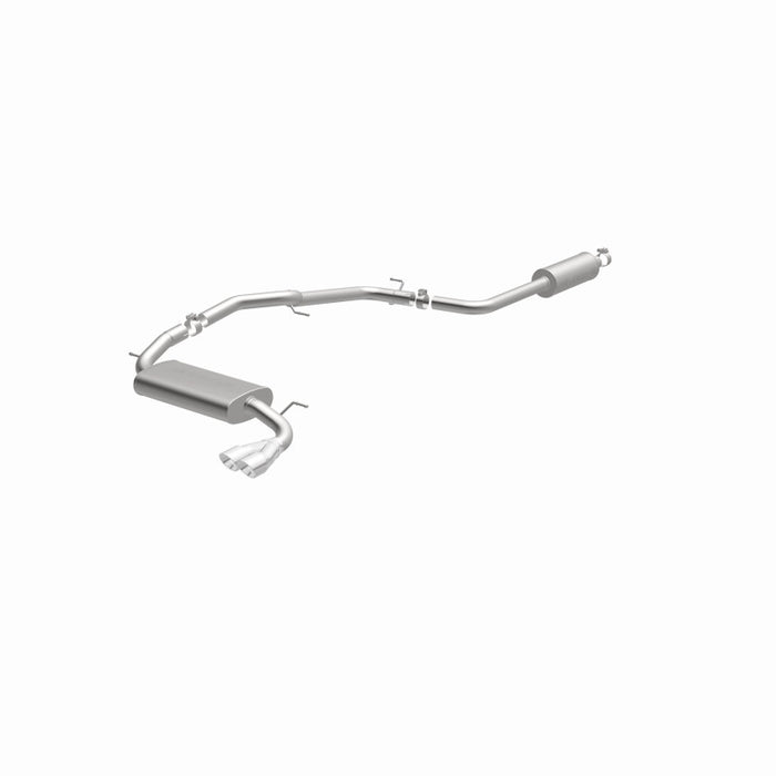 Magnaflow 15072 MagnaFlow 12 Ford Focus L4 2.0L HB Single Straight P/S Rear Exit Stainless Cat Back Perf Exhaust