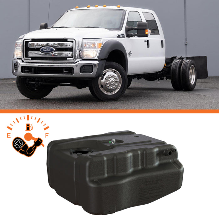 Titan Fuel Tanks 8020011 11-19 Ford F-350/F-450 Narrow Frame 40 Gallon After-Axle Utility Fuel Tank