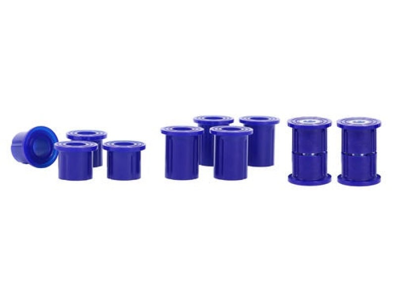 Superpro KIT141K SuperPro 2005 Nissan Frontier LE Rear Leaf Spring and Shackle Bushing Kit