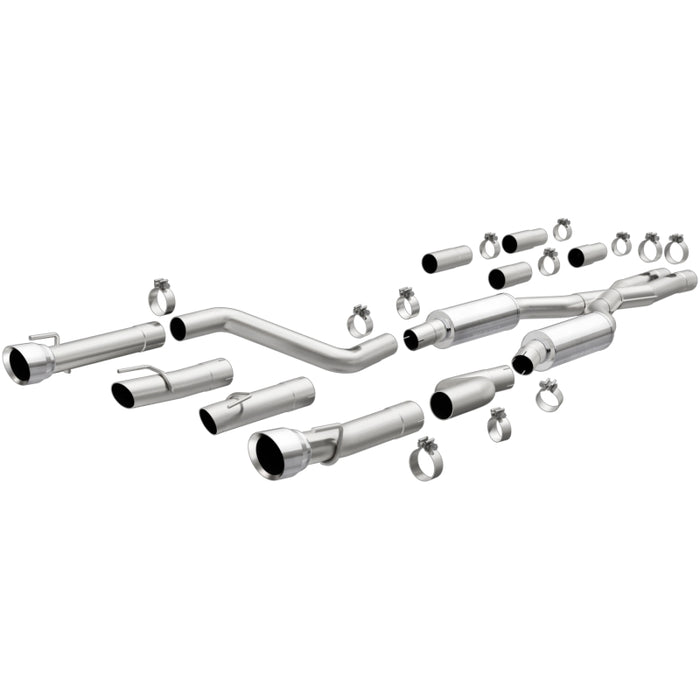 Magnaflow 19371 MagnaFlow 2017+ Dodge Charger 409 SS Polished 3in Quad Tips Cat-Back Exhaust