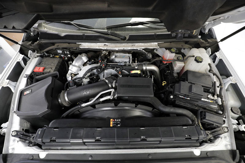 K&N Engineering 63-3119 K&N 2020+ Chevrolet Silverado 2500/3500 V8-6.6L DSL Performance Intake System