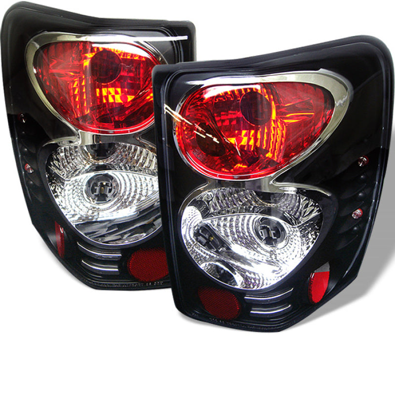 SPYDER 5005625 Spyder Jeep Grand Cherokee 99-04 Euro Style Tail Lights Black ALT-YD-JGC99-BK