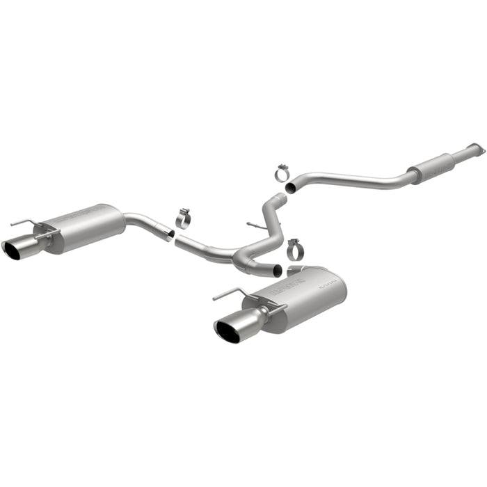 Magnaflow 15498 MagnaFlow 11 Buick Regal L4 (Excl. GS Model) Dual Split Rear Exit SS Cat-Back Performance Exhaust