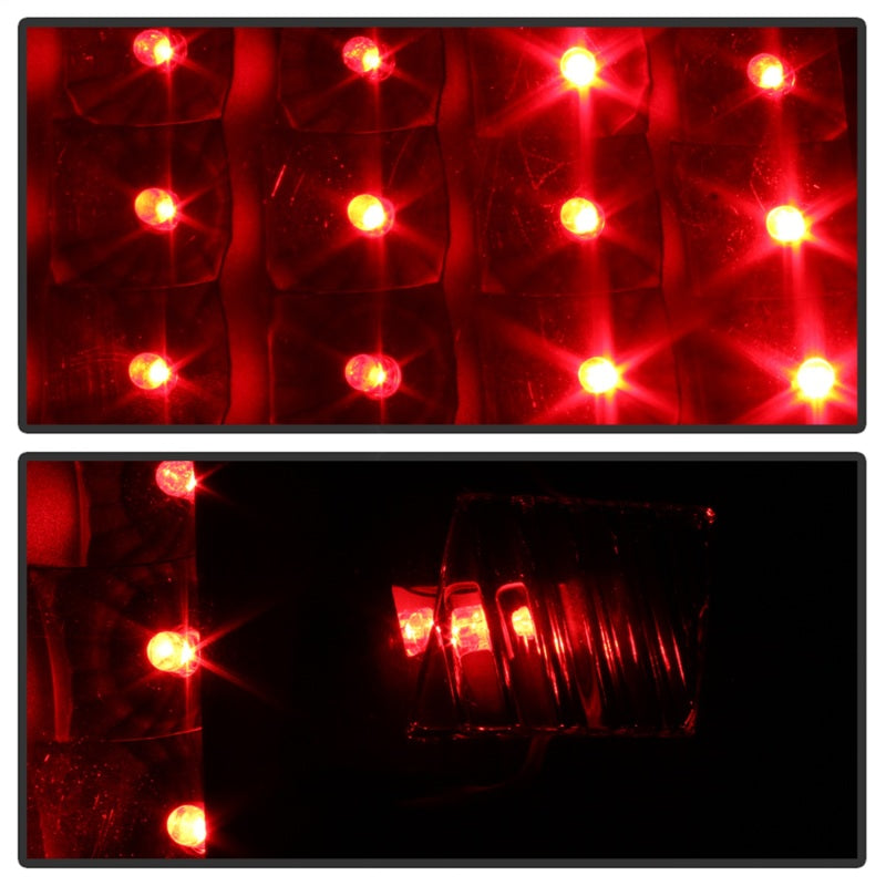 SPYDER 5013200 xTune Toyota Tundra 07-13 LED Tail Lights Black ALT-ON-TTU07-LED-BK