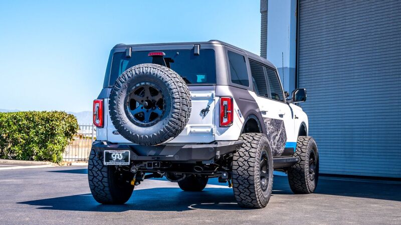 Borla 11978CB 21-22 Ford Bronco 2.7L V6 4WD ATAK Axle Back Exhaust w/ Black Coated Tips