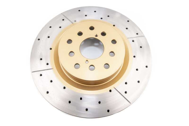 DBA DBA2650X-10 05-08 Legacy GT Front Drilled & Slotted Street Series Rotor