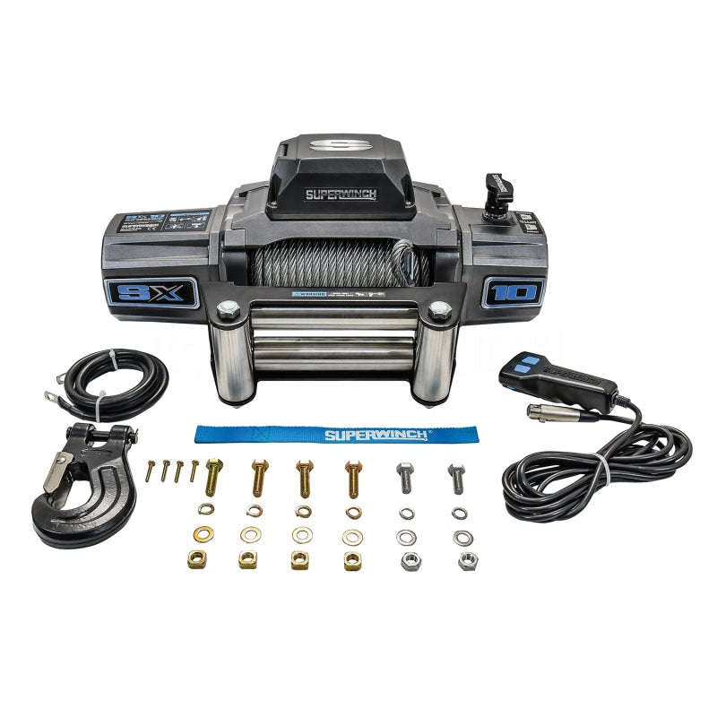 Superwinch 1710200 10000 LBS 12V DC 3/8in x 85ft Wire Rope SX 10000 Winch