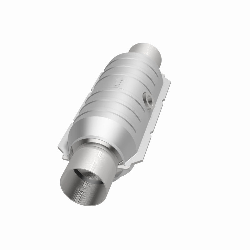 Magnaflow 51355 MagnaFlow Conv Univ 2.25in Inlet/Outlet Center/Center Round 11in Body L x 5.125in W x 15in Overall L