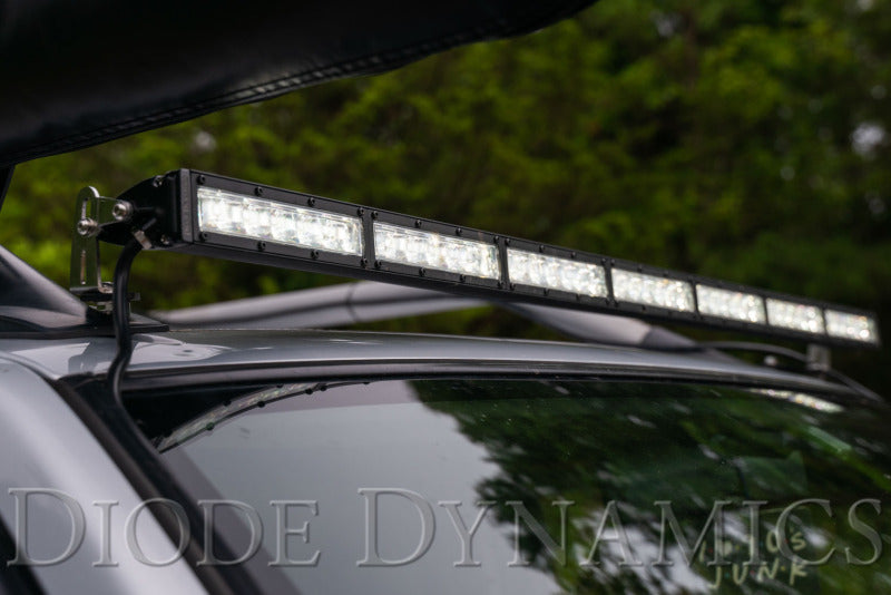 Diode Dynamics DD5034 42 In LED Light Bar Single Row Straight Clear Combo Each Stage Series