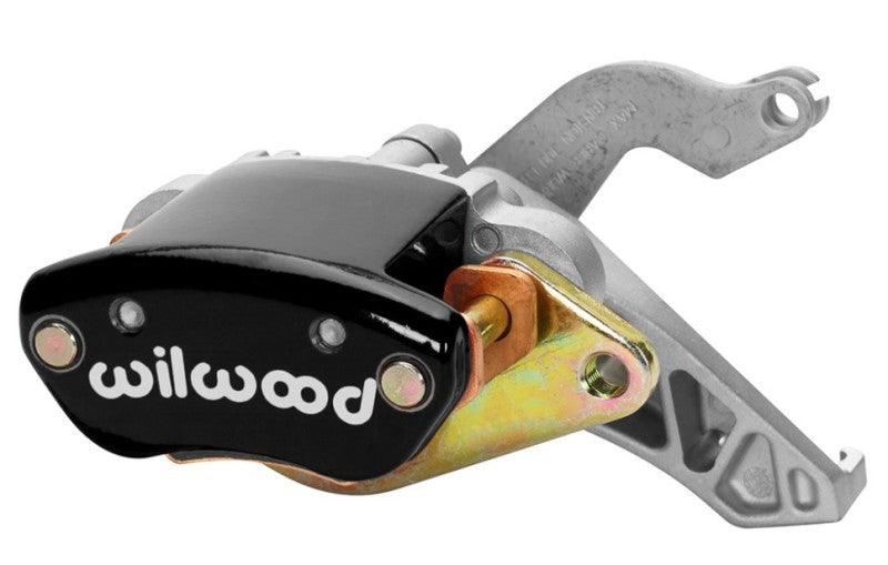 Wilwood 120-12070-BK Caliper-MC4 Mechanical-L/H - Black w/ Logo 1.19in Piston .81in Disc