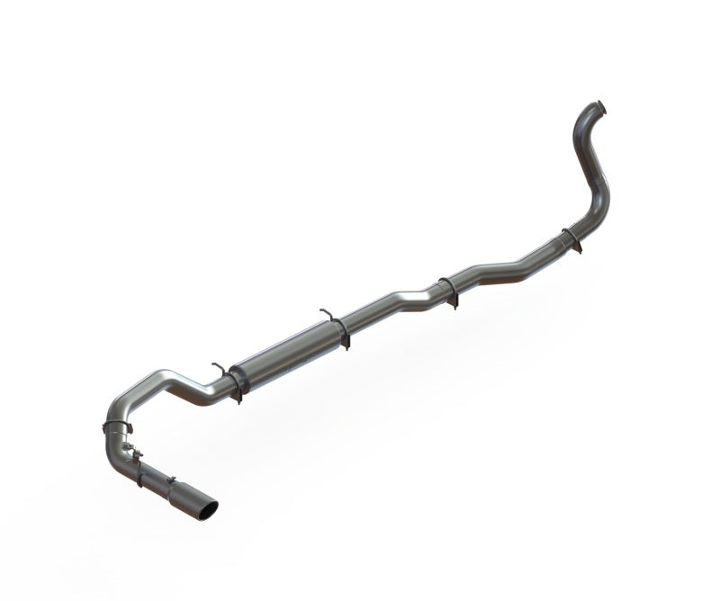 MBRP S6148AL 89-93 Dodge 2500/3500 Cummins 2WD ONLY Turbo Back Single Side Exit Alum Exhaust System