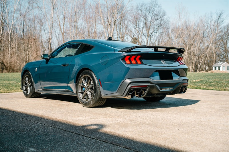 CORSA Performance 21265BLK Corsa 24+ Ford Mustang Dark Horse 5.0L 3in Dual Rear Cat-Back w/Twin 4.5in Black PVD Slash Tips