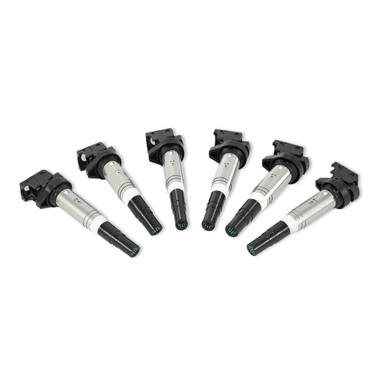 Mishimoto MMIG-BMW-0206 2002+ BMW M54/N20/N52/N54/N55/N62/S54/S62 Six Cylinder Ignition Coil Set of 6