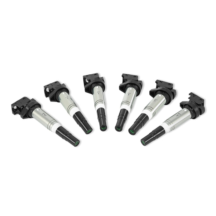 Mishimoto MMIG-BMW-0206 2002+ BMW M54/N20/N52/N54/N55/N62/S54/S62 Six Cylinder Ignition Coil Set of 6