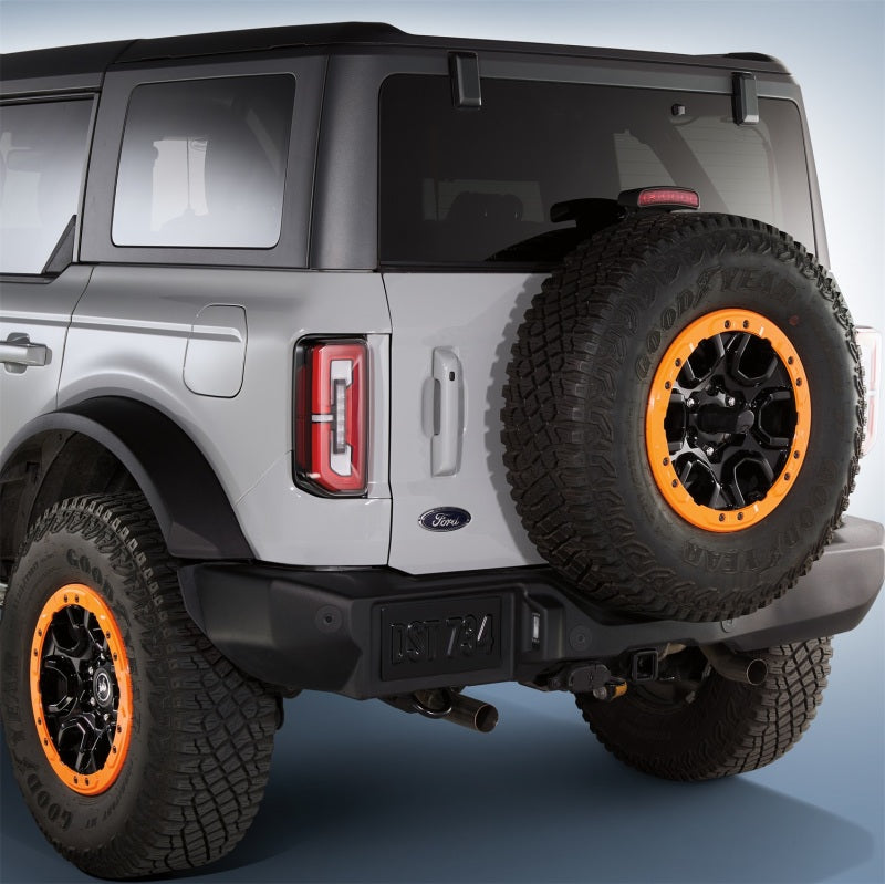Ford Racing M-1021K-BLO 2021+ Ford Bronco Functional Bead Lock Ring Kit - Orange