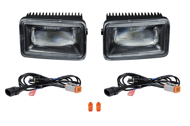 Diode Dynamics DD5171P Elite Foglamp Type F2 - White (Pair)