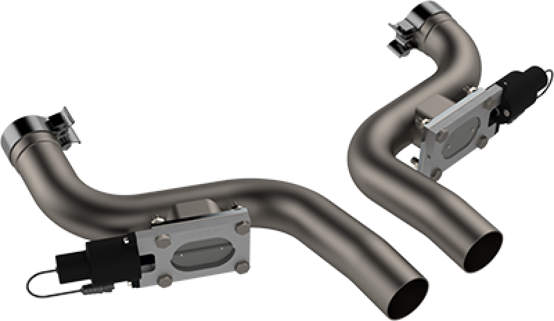 QTP 530115 2015-2023 Dodge Challenger,Charger & Chrysler 300C 6.2,6.4L Aggressor Cutout Pipes