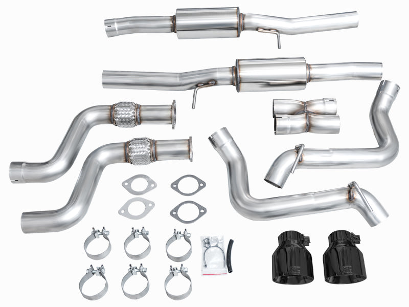 AWE Tuning 3020-33400 AWE 2023 Nissan Z RZ34 RWD Track Edition Catback Exhaust System w/ Diamond Black Tips