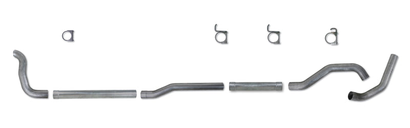 Diamond Eye Performance K4209A-RP Diamond Eye KIT 4in TB MFLR RPLCMENT PIPE SGL AL: 2-WHEEL DRIVE ONLY 89-93 DODGE CUMMINS 5.9L