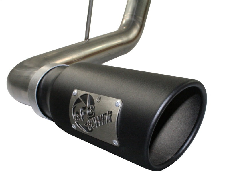 aFe 49-46008-B MACHForce XP Exhausts Cat-Back SS-409 EXH CB Toyota Tundra 10-11 V8-5.7L 145.7 WB (blk tip)