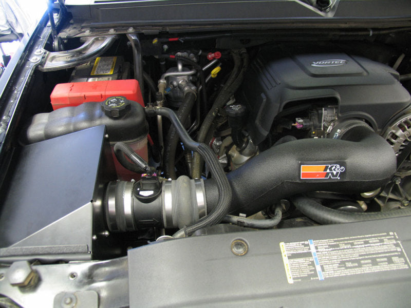 K&N Engineering 57-3058 K&N 07 Chevy/GMC/Cadillac V8-4.8/5.3/6.0/6.2L Performance Intake Kit