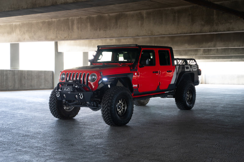 DV8 Offroad FDGL-07 20-23 Jeep Gladiator JT Slim Fender Flares
