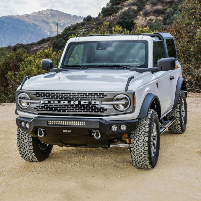 Westin 58-41255 21-25 Ford Bronco Pro-Mod Front Bumper - Textured Black
