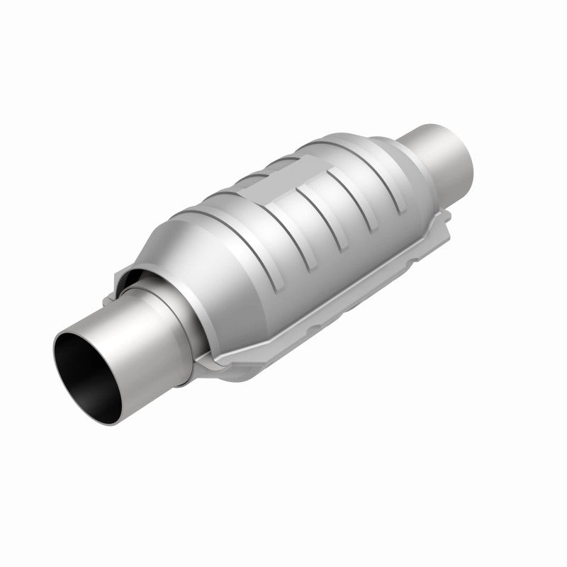 Magnaflow 99209HM MagnaFlow Conv Univ 3in Inlet/Outlet Center/Center Round 9in Body L x 5.125in W x 13in Overall L