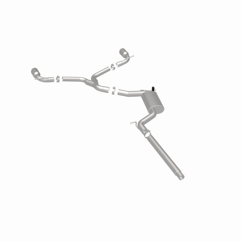 Magnaflow 15357 MagnaFlow SYS C/B Dual Split Rear Exit 4in Polished Tips 2015 VW GTI 2.0L Turbo