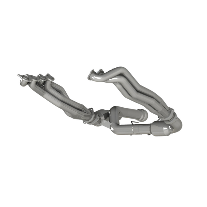 Kooks Headers 1372H640 2022+ Ford F-150 Raptor R 5.2L 4V. 2in Header and H.O. Green Catted Conn.