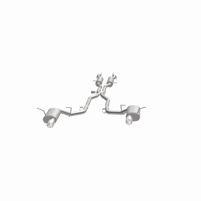 Magnaflow 15068 MagnaFlow 11-12 Dodge Durango V8 5.7L Dual Split Rear Exit Stainless Cat Back Performance Exhaust