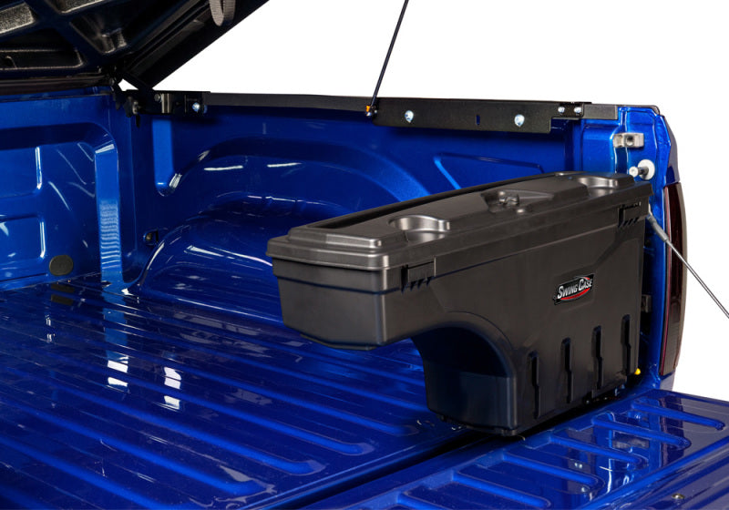 Undercover SC300P UnderCover 02-18 RAM 1500 (19-20 Classic) / 03-20 RAM 2500 Passengers Side Swing Case - Black Smooth