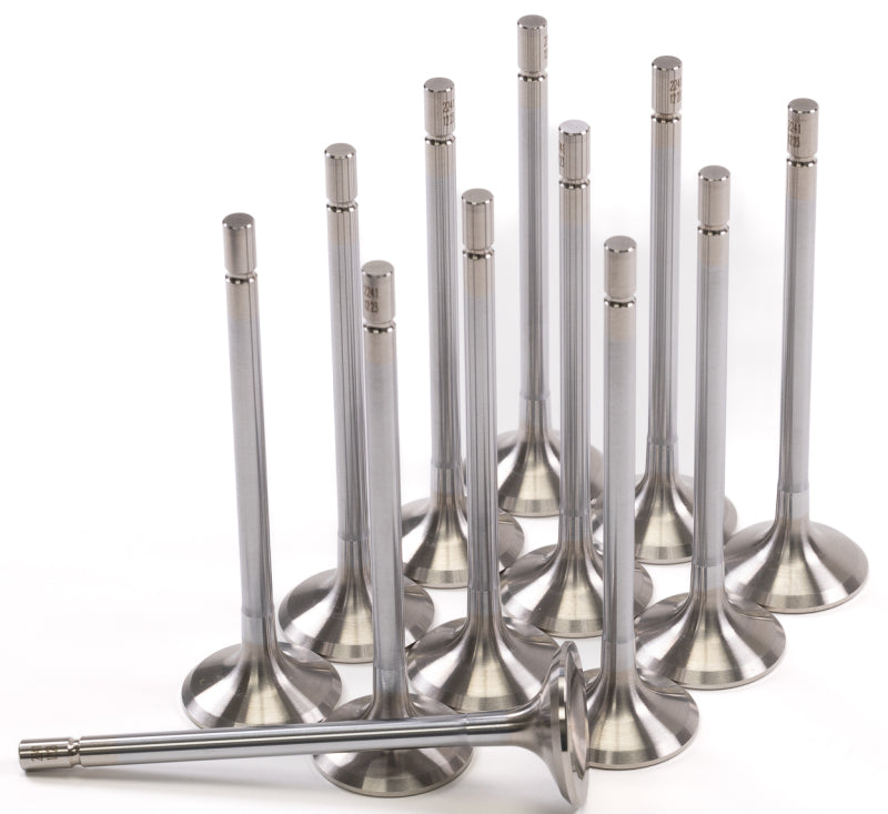 GSC Power Division 2241-12 GSC P-D Nissan VR30DDTT 28.5mm Head STD 97.5mm Long Exhaust Valve - Set of 12