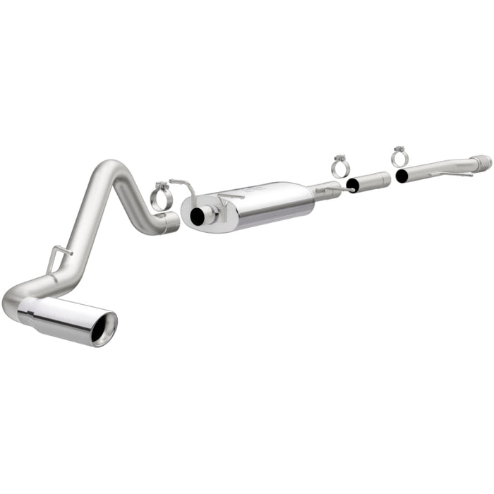 Magnaflow 15267 14 Chevy Silverado V8 5.3L CC/EC Cab Single P/S Rear Exit Stainless Cat Back Perf Exhaust