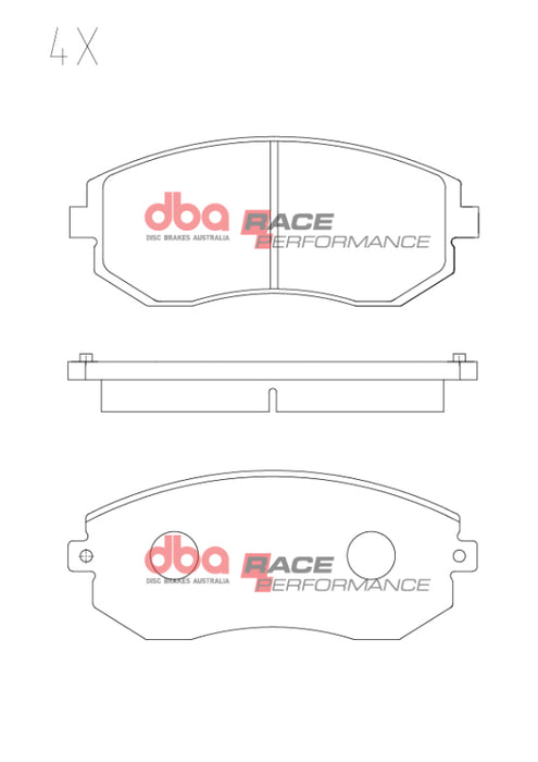 DBA DB1491RP 13-20 Toyota 86/Subaru BRZ (ZN6) RP Performance Front Brake Pads