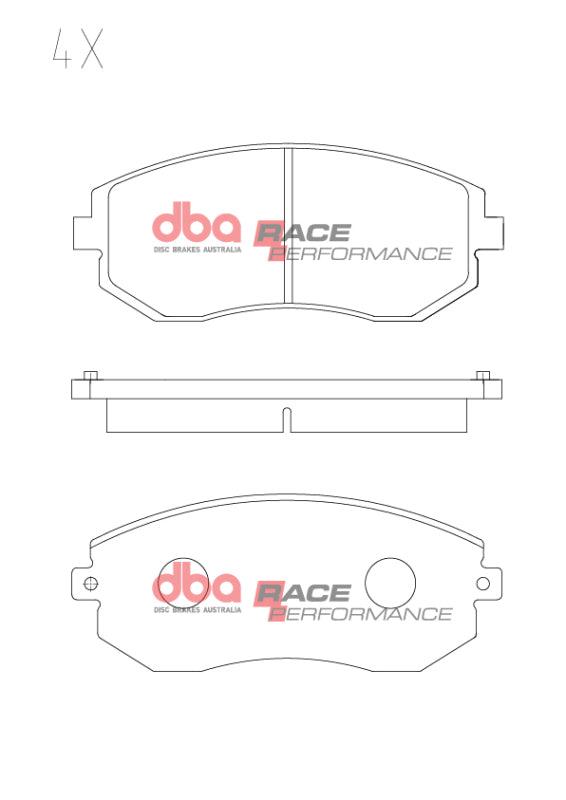 DBA DB1491RP 13-20 Toyota 86/Subaru BRZ (ZN6) RP Performance Front Brake Pads