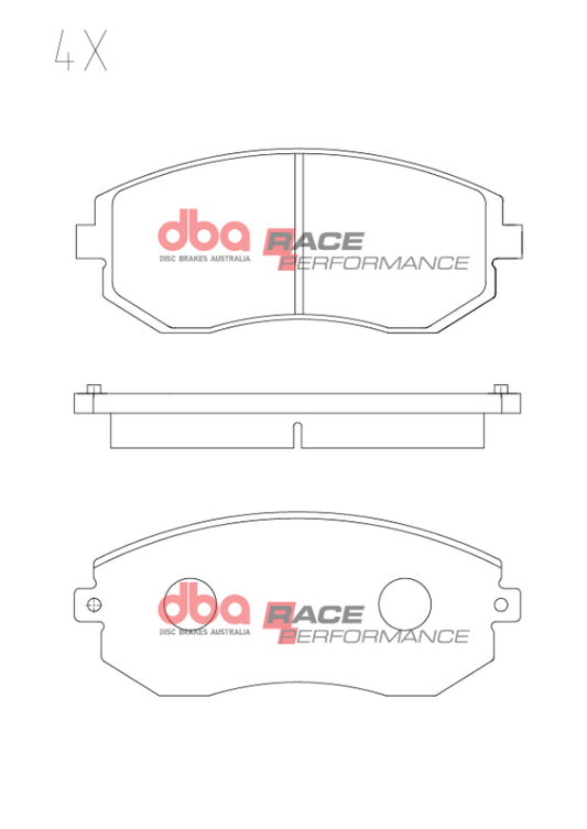 DBA DB1491RP 13-20 Toyota 86/Subaru BRZ (ZN6) RP Performance Front Brake Pads