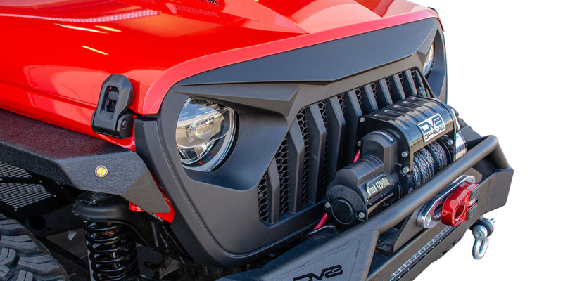 DV8 Offroad GRJL-01 2018+ Jeep JL/ Gladiator Angry Grill