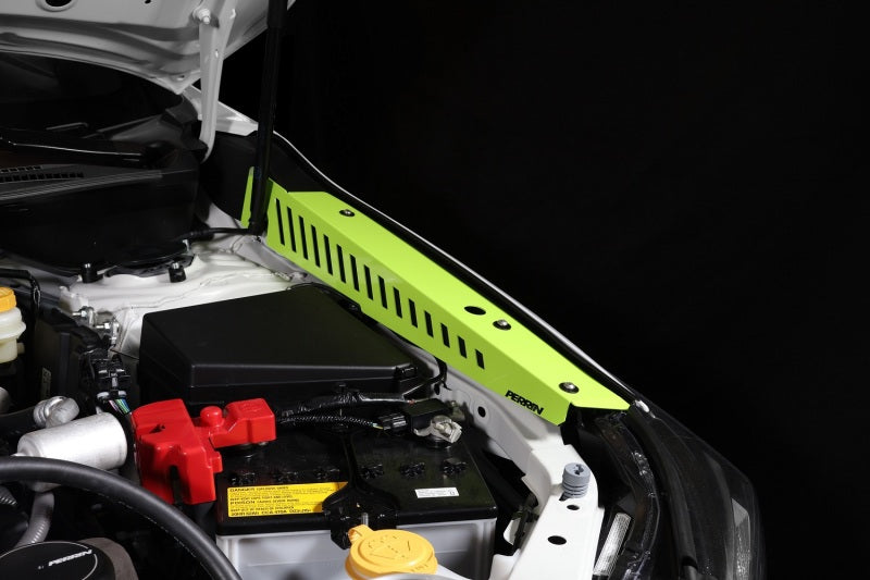 Perrin Performance PSP-ENG-551NY PERRIN 22-25 Subaru WRX Fender Shroud Set - Neon Yellow