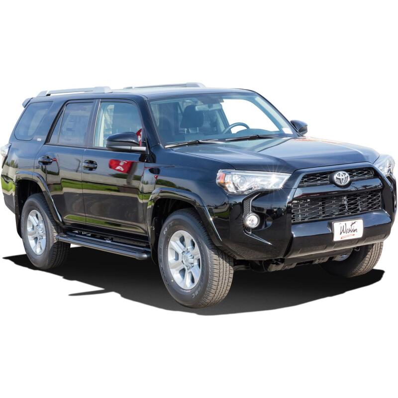 Westin 27-6125 Sure-Grip Aluminum Running Boards 72 in - Black