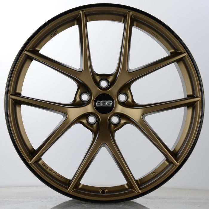 BBS CI2203MBZ CI-R 19x9 5x120 ET44 Bronze Rim Protector Wheel -82mm PFS/Clip Required