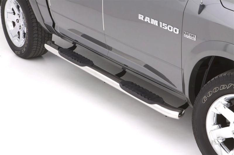 LUND 23785007 Lund 10-17 Dodge RAM 2500 Crew Cab 5in. Curved Oval SS Nerf Bars - Polished