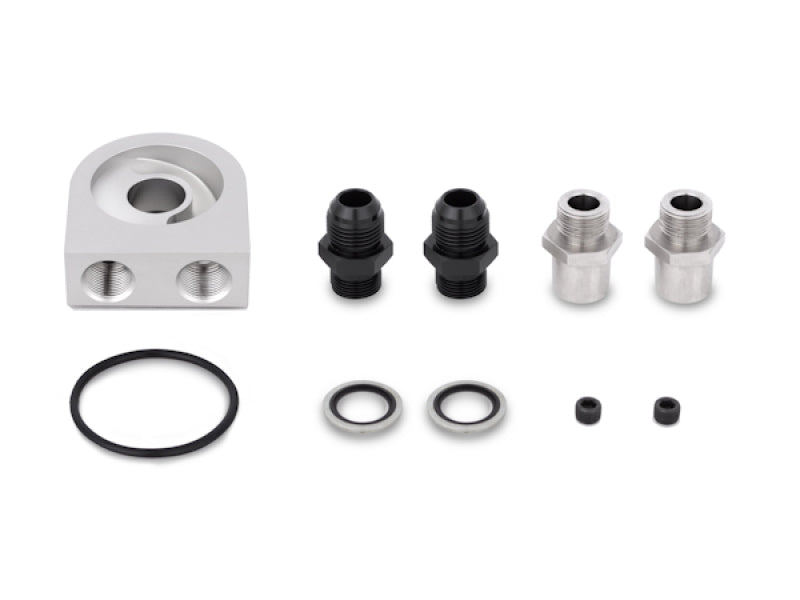 Mishimoto MMOC-U Universal 10 Row Oil Cooler Kit (Metal Braided Lines)