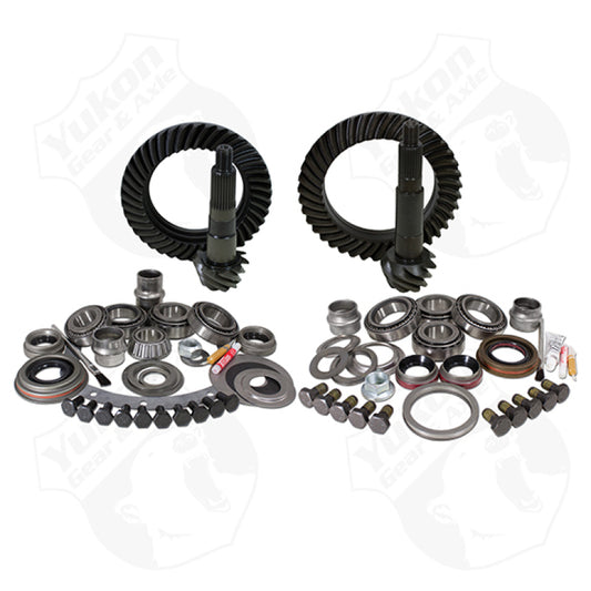 Yukon Gear & Axle YGK012 Yukon Gear & Install Kit Package For Jeep JK (Non-Rubicon) in a 4.56 Ratio