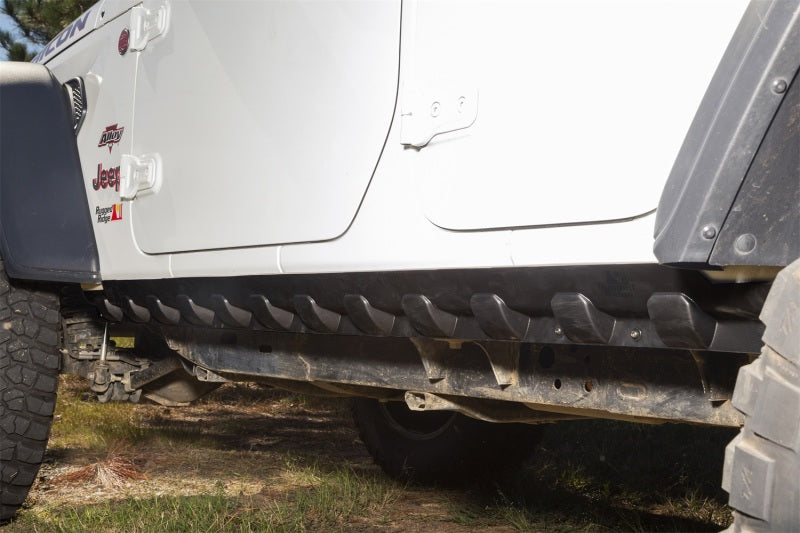 Rugged Ridge 11651.61 Rocker Guard Kit Body Armor 4 Door 18-20 Jeep Wrangler JL