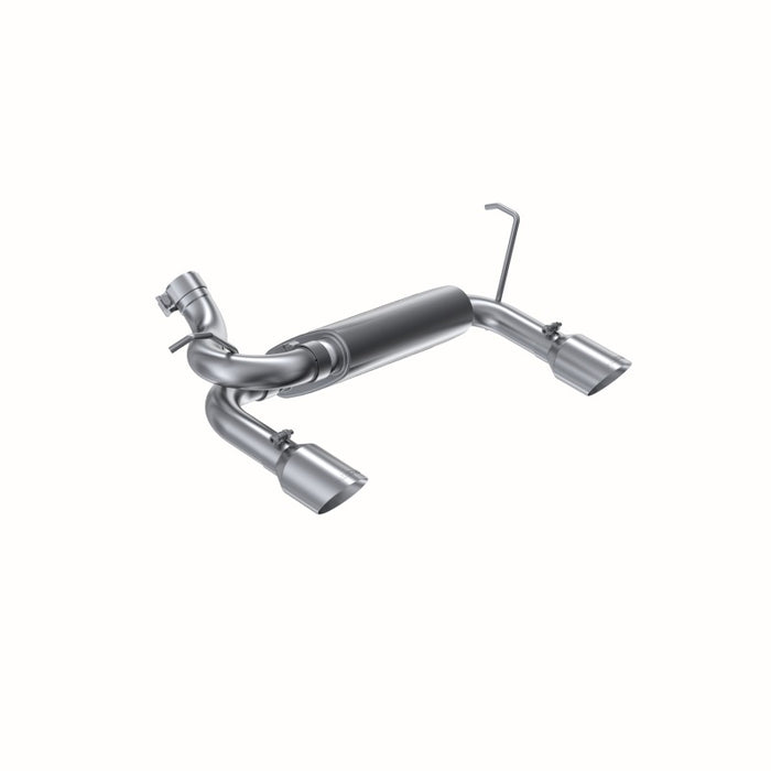 MBRP S5528AL 07-14 Jeep Wrangler/Rubicon 3.6L/3.8L V6 Axle-Back Dual Rear Exit Aluminum Performance Exhuast